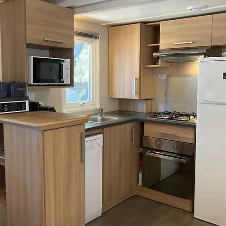 Mobil Home, Clim, Animaux Ok - 6 Pers. - Api-1-52-2248 Campingplatz *