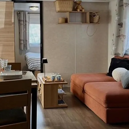 Mobil Home, Clim, Animaux Ok - 6 Pers. - Api-1-52-2248 Campingplatz *